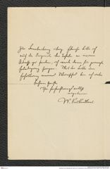 Nachlass Franz Steindachner, Brief von W. Kükenthal an Franz Steindachner (03.05.1896), Inv.Nr. 282.02, Seite 2